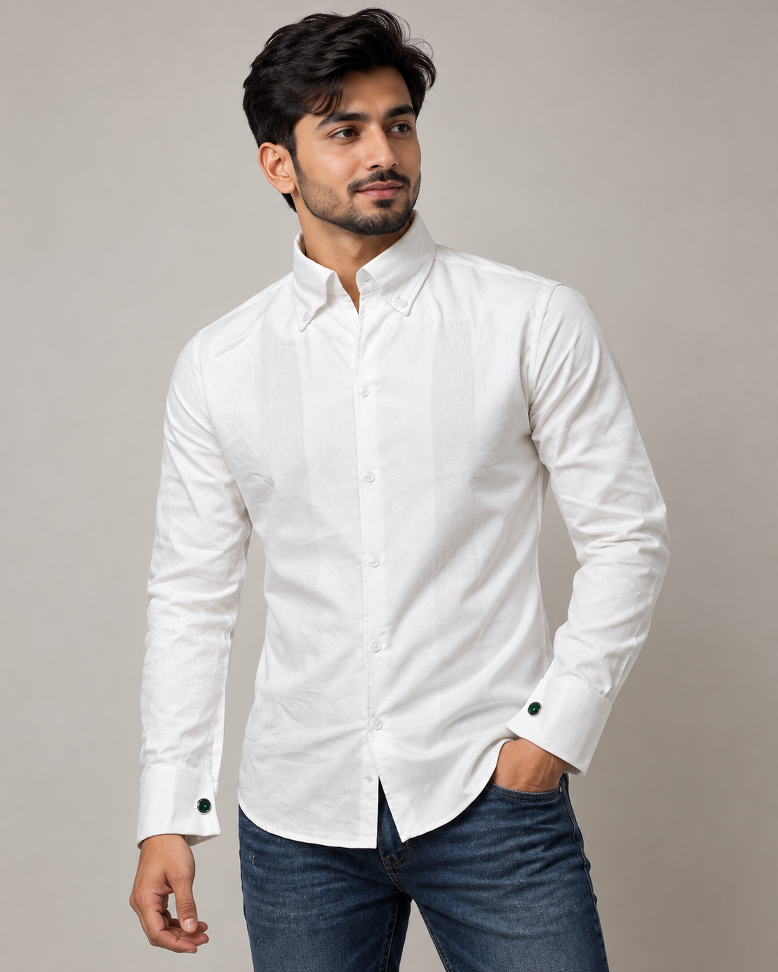 Rivelle Cotton Shirt White