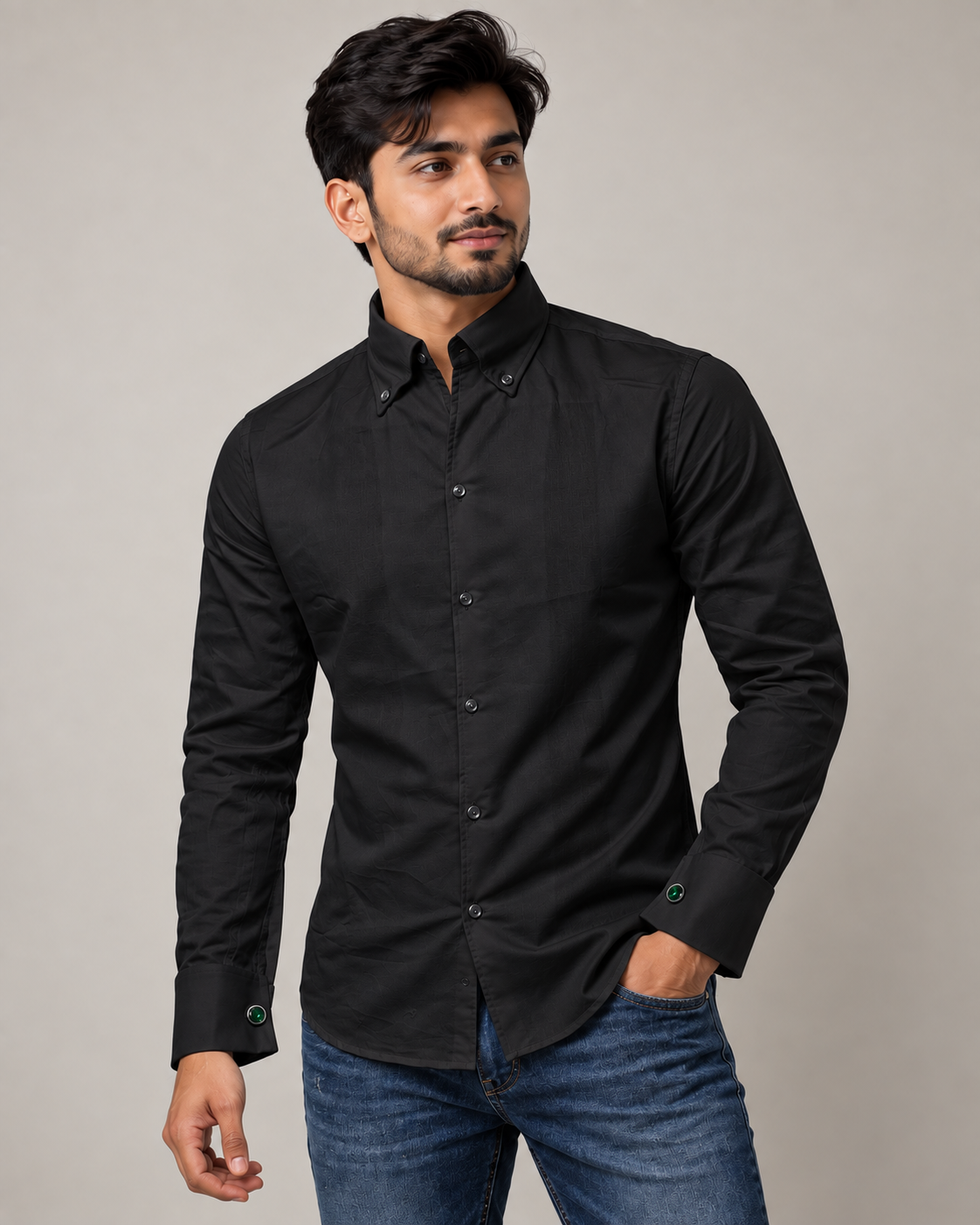 Rivelle Cotton Shirt black