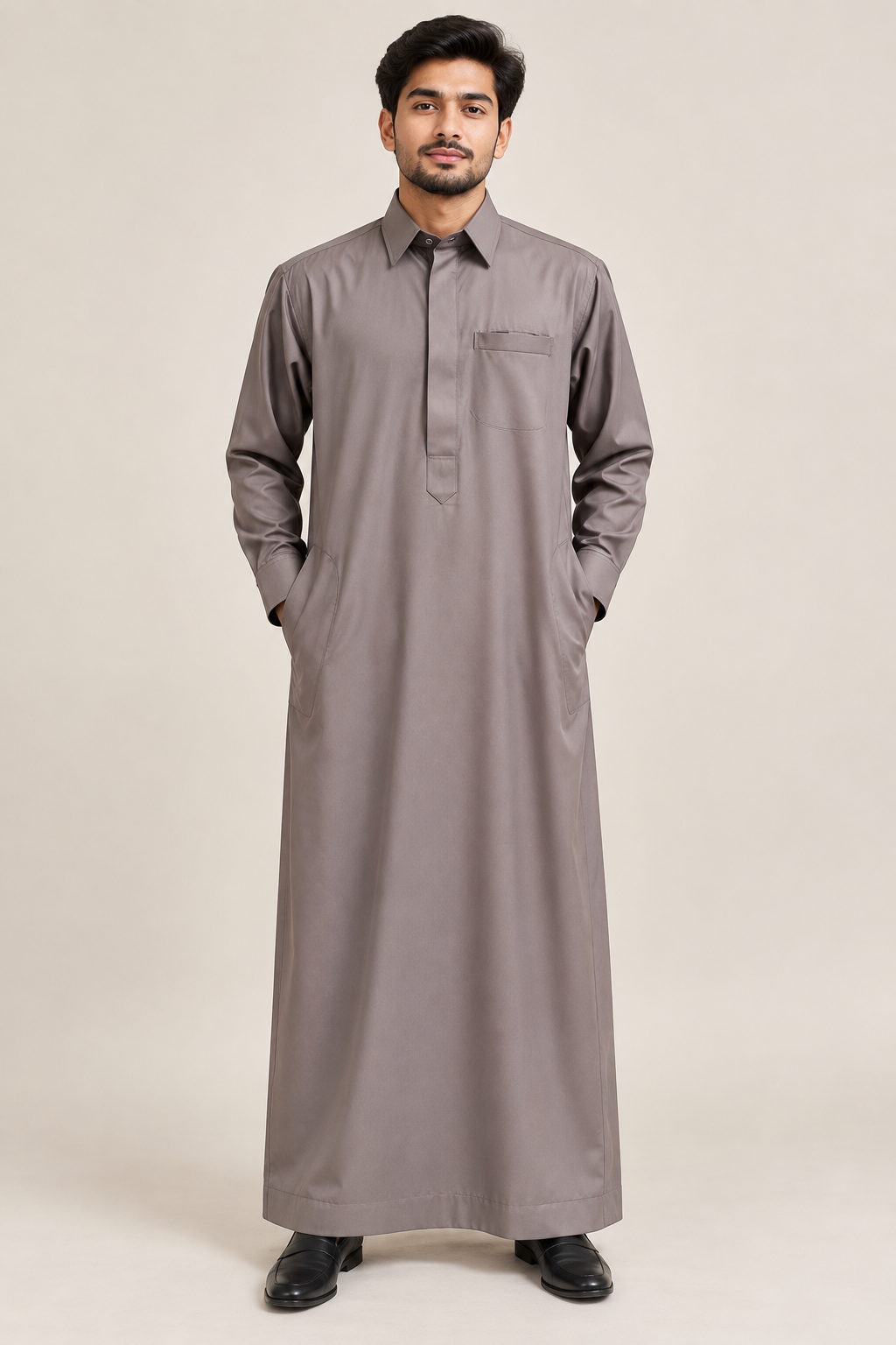 Kuwaiti Shirt Collar Jubba