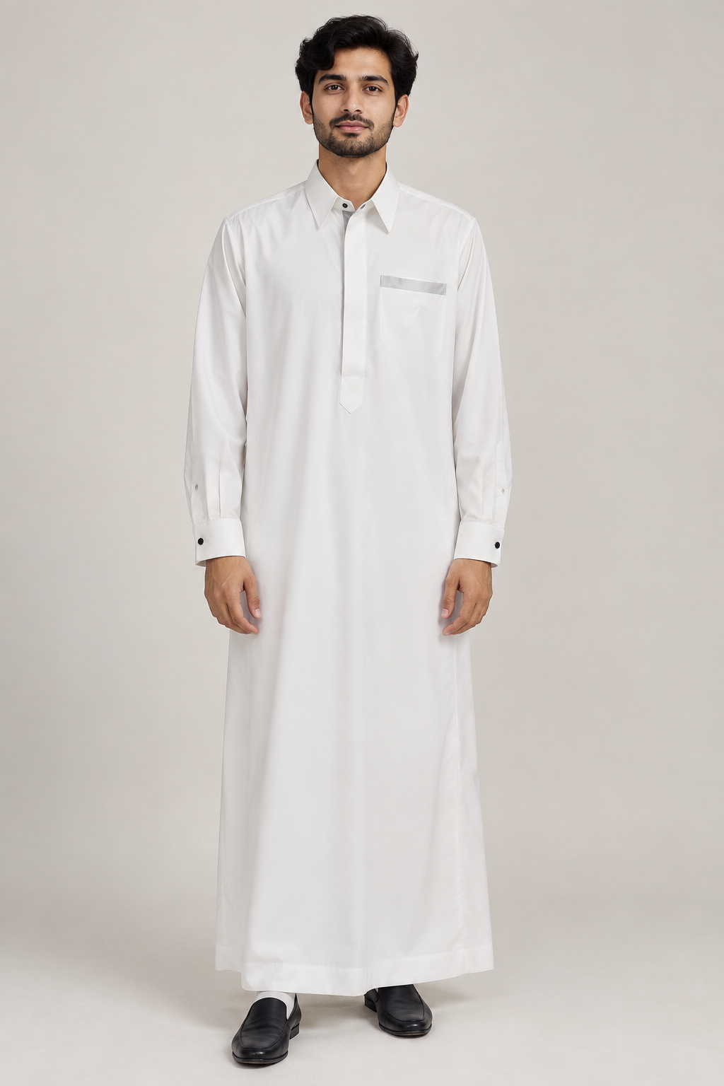 Kuwaiti Shirt Collar Jubba